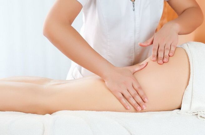 professionelle Massage bei Krampfadern