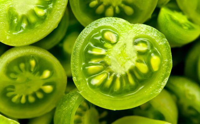 grüne Tomaten für Krampfadern